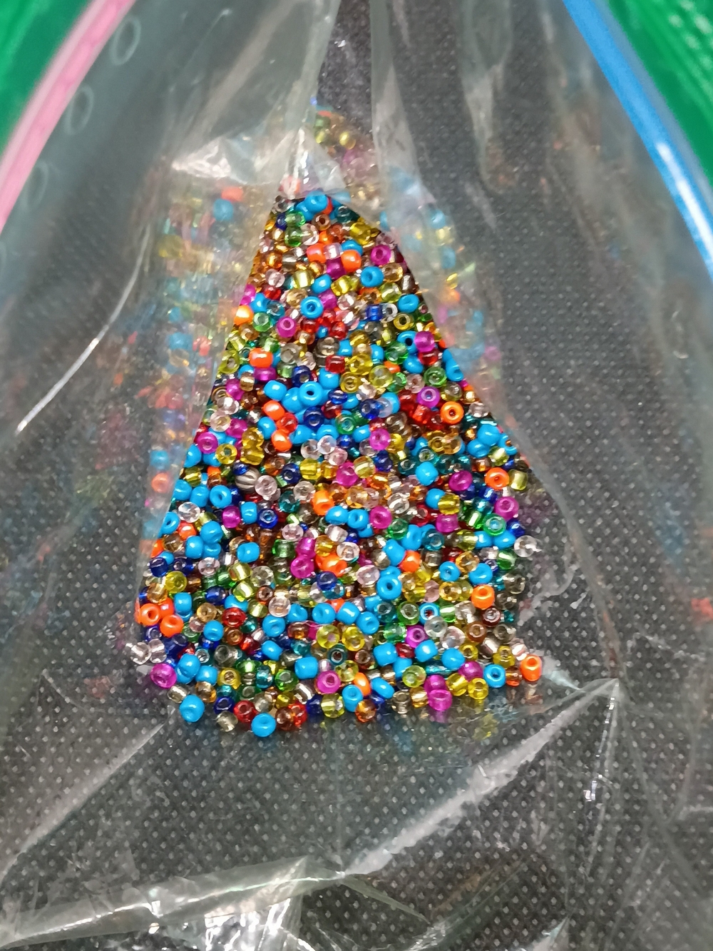 Assorted Multi-Color Seed Beads for Jewelry & Crafts